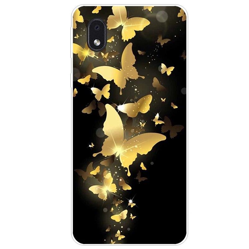 Чехол для Samsung Galaxy M01 A01, чехол для Samsung Galaxy M01 Core, мягкий чехол M 01 A01 Core, модный защитный черный силиконовый чехол