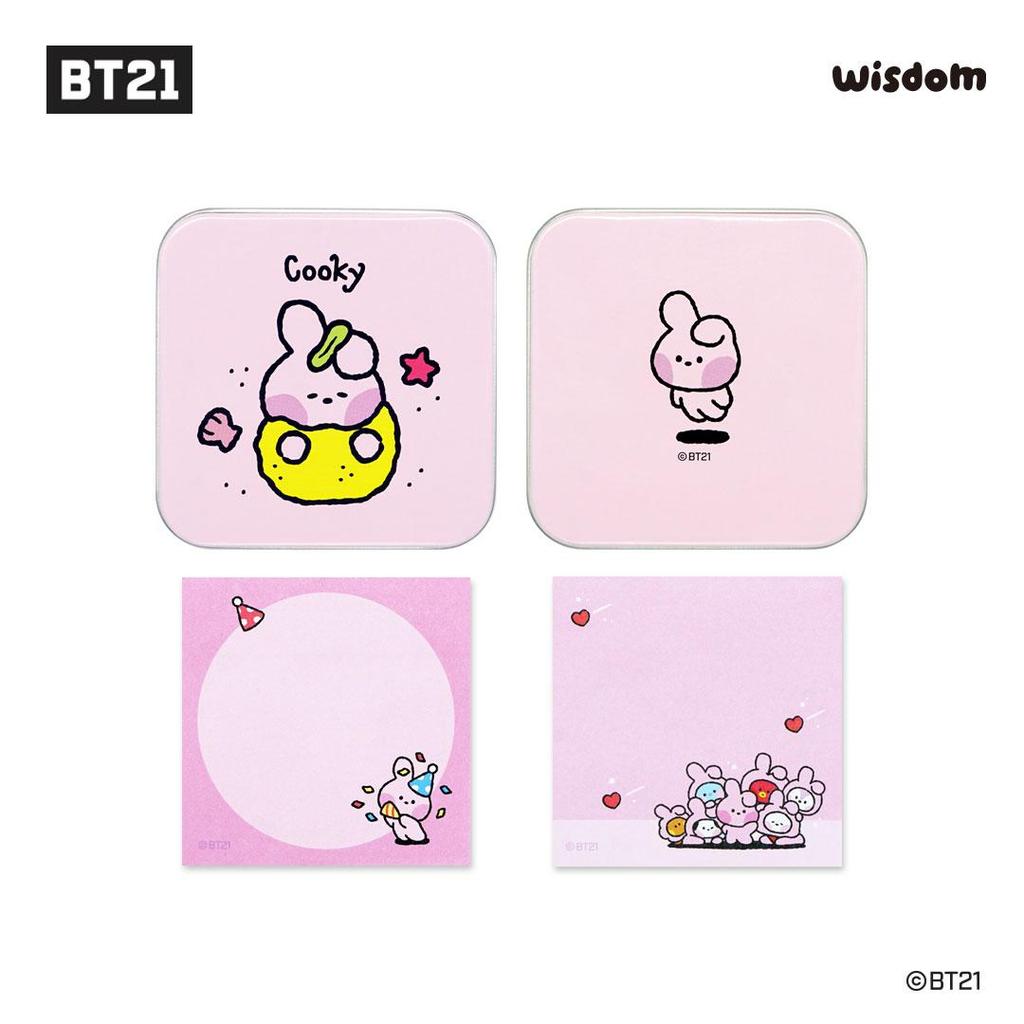 BT21 minini Набор блокнотов в жестяной коробке BTS Товары