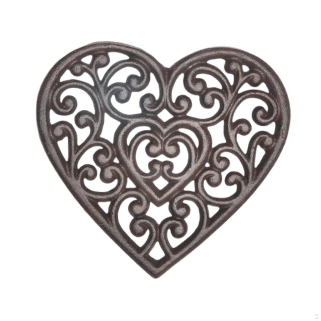 Чугунная подставка, жаропрочная металлическая подставка для чайника, прочная подставка для тарелок, кухонная подставка