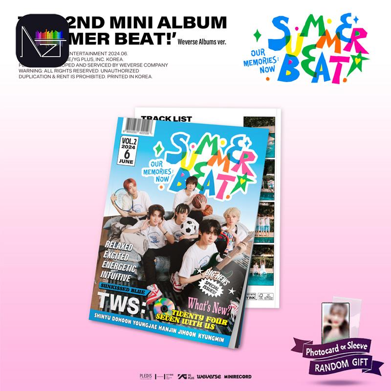 TWS 2-й мини-альбом SUMMER BEAT! (Альбомы Weverse вер.)