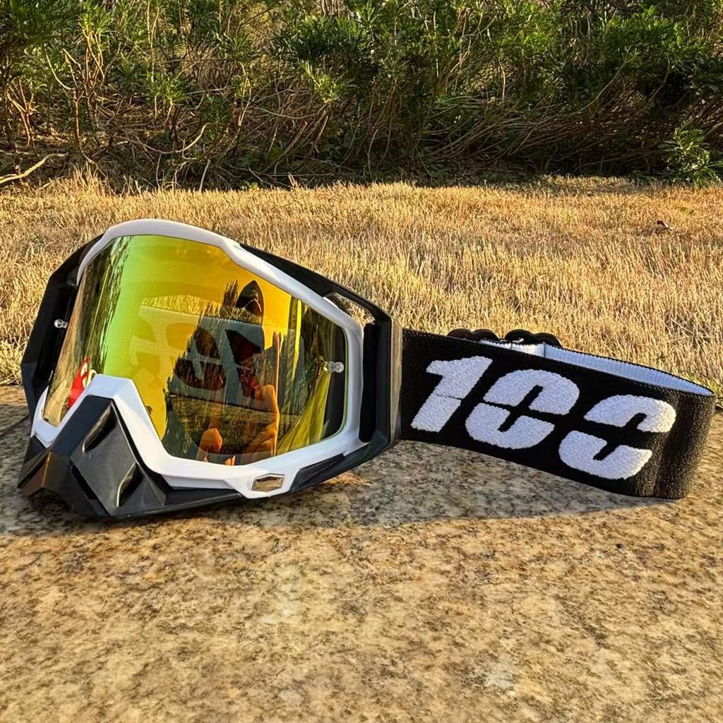 Hot 100 Motorcycle Glasses Goggles Motocross Goggles Helmet MX Moto Dirt Bike ATV Ski Outdoor Sports Glass Scooter Googles Mask