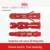 Немецкий дюбель Hilti из нейлона с винтами - Универсальный анкер для легкого кирпича, HUD 6810