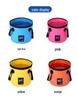 Foldable PVC Water Bucket: Portable Outdoor Camping & Fishing Bin for Multi-purpose Use