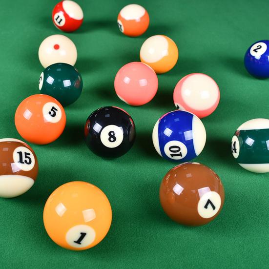 16 шт. мини-бильярдных шаров 32 мм/38 мм, набор детских шаров из смолы, аксессуары для бильярдного стола для игровых комнат, баров