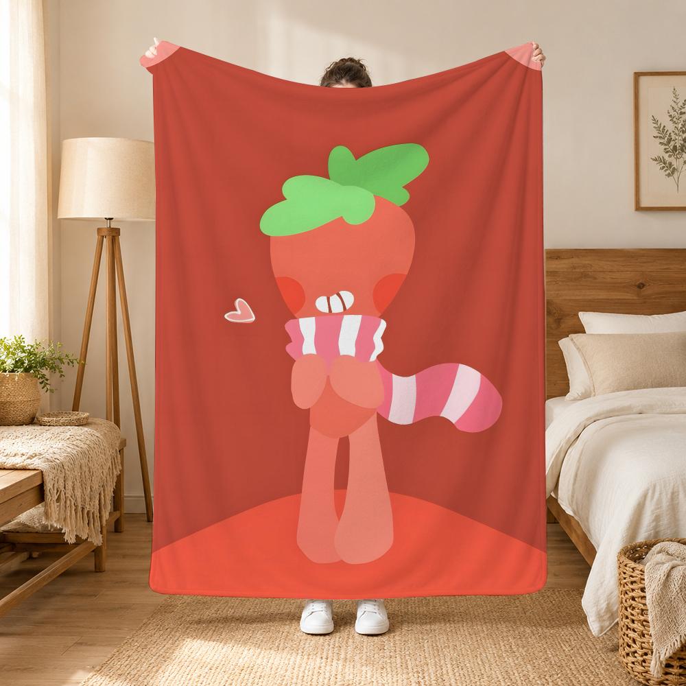Dandys World Game Throw 240g flannel blanket, suitable for sofas, beds, offices, exquisite gift blankets