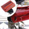 Safety Flashing Rear Tail Light Mount AA Battery Powered