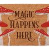 Something Different Magic Happens Here Mushroom Door Mat