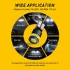 AUXITO 10Pcs W5W T10 LED Canbus Light No Error Car Interior Light 194 501 168 24SMD 3014 Chip Pure White Instrument Lights Auto