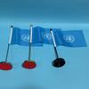 SKY FLAG Офисный Настольный Флаг Флаг Организации Объединенных Наций 14x21см Полиэстер UN Флаг Организации Объединенных Наций Настольные Украшения Флаги