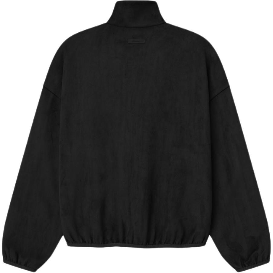Fear of God Essentials Фирменная Современная Куртка-Трек с Кантом Винтажный Черный Унисекс Верхняя Одежда 192SP266941F