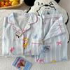 Summer Cure Cartoon Mikko Short-Sleeved Pajamas Women'S Loungewear Cloud Cotton Suit