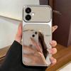 Чехол для TECNO SPARK Go 2, POP 10 4G, Infinix SMART 20 10 Модный Чехол с Большим Окном Зеркальный Чехол для Телефона