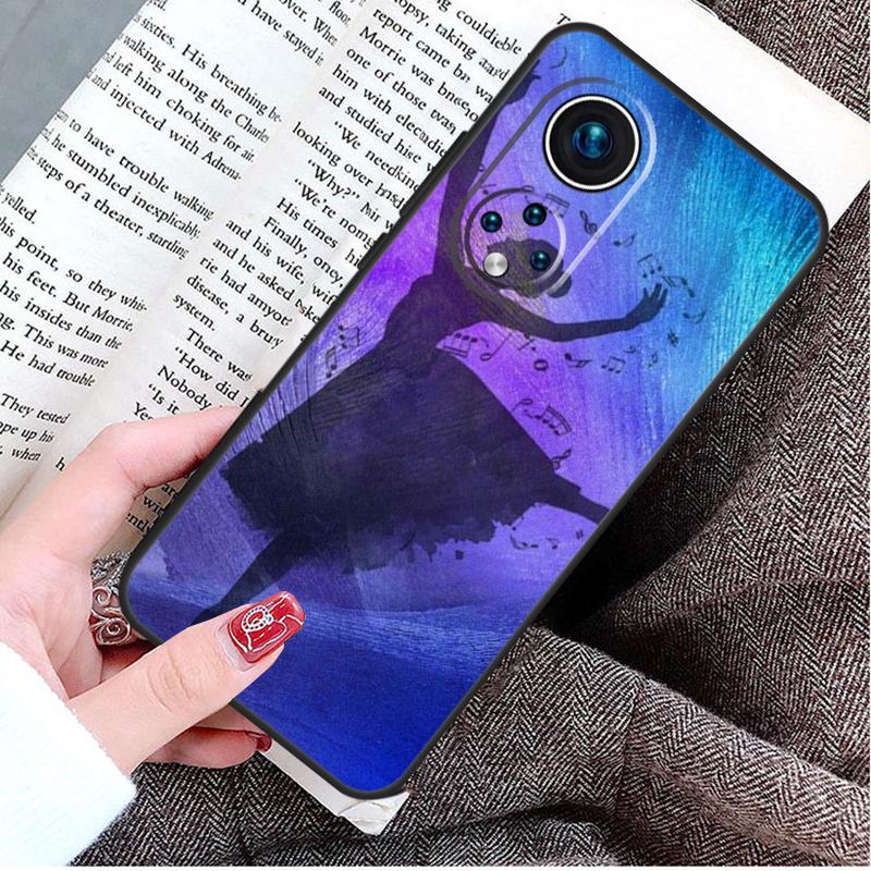 Чехол для танцовщицы балета для Honor Magic 8 6 7 Lite Honor 400 200 Pro 50 70 90 X8c X8b X9a X9c X9b X9d Win Cover