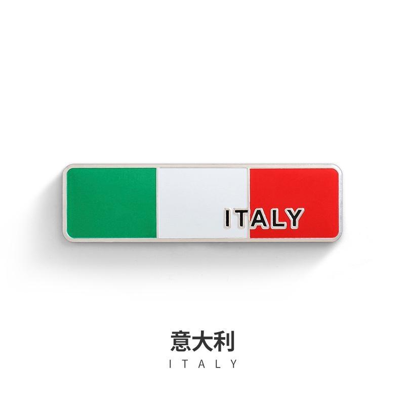 Автомобильный Стайлинг 3D Алюминий Великобритания Германия США Россия Франция Швеция Малайзия Индонезия Национальный Флаг Эмблема Значок Наклейка на Мотоцикл Автомобиль