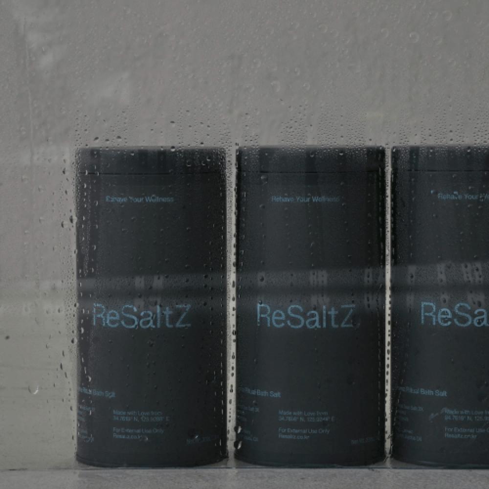 ReSaltz Ароматическая соль для ванн Океанский мускус 370 г