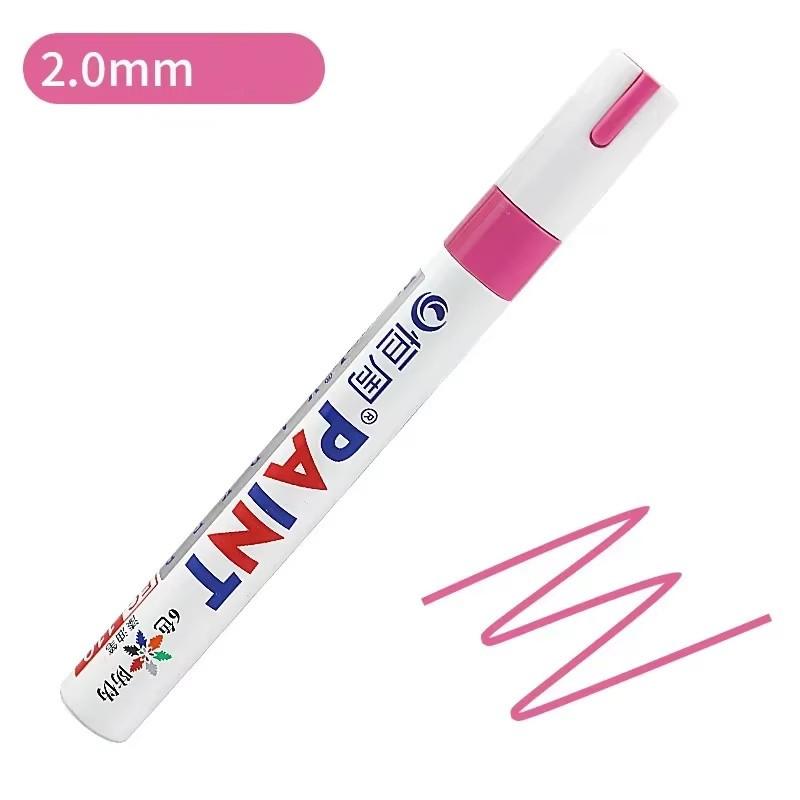 Многофункциональные маркеры с металлическим блеском и фибровой головкой, водостойкие, быстросохнущие, для шинной промышленности, масляные, для ремонта краски, цветные маркеры