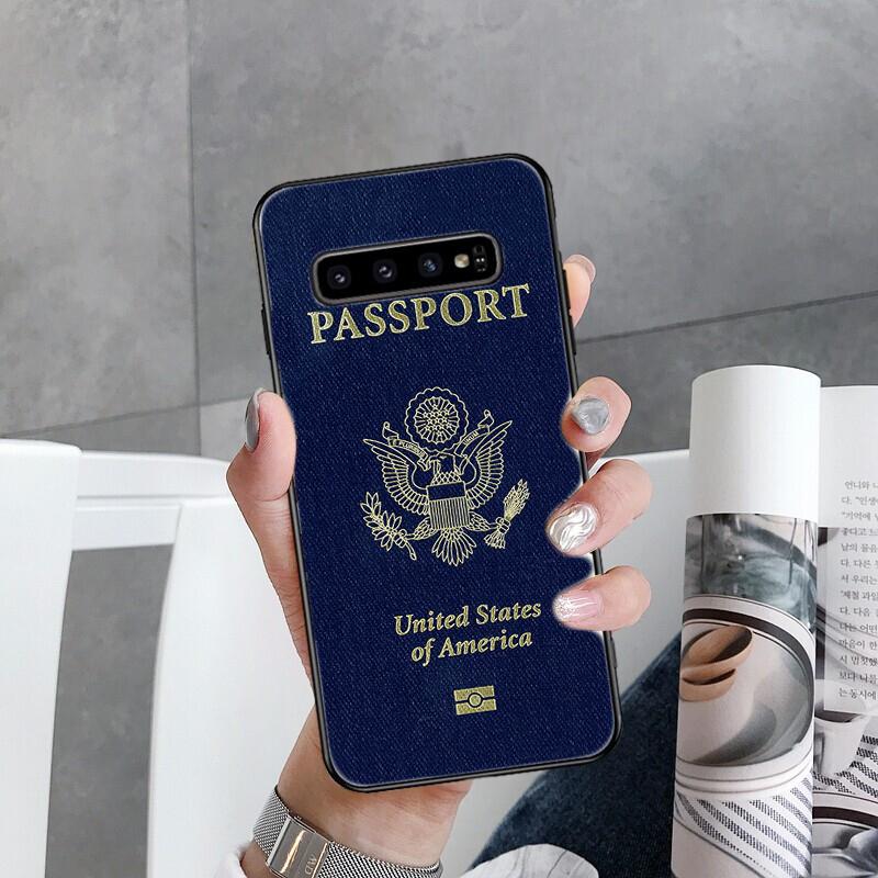 Чехол для телефона с изображением паспорта Алжира Марокко Чили Турции для Samsung Galaxy S22 S20 Ultra S20 S22 Plus S21 S10 S9 S8 Plus S10E S20 FE