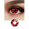 3 пары контактных линз на Хэллоуин, ежегодные одноразовые мягкие линзы, цветные линзы для косплея, аниме глаза