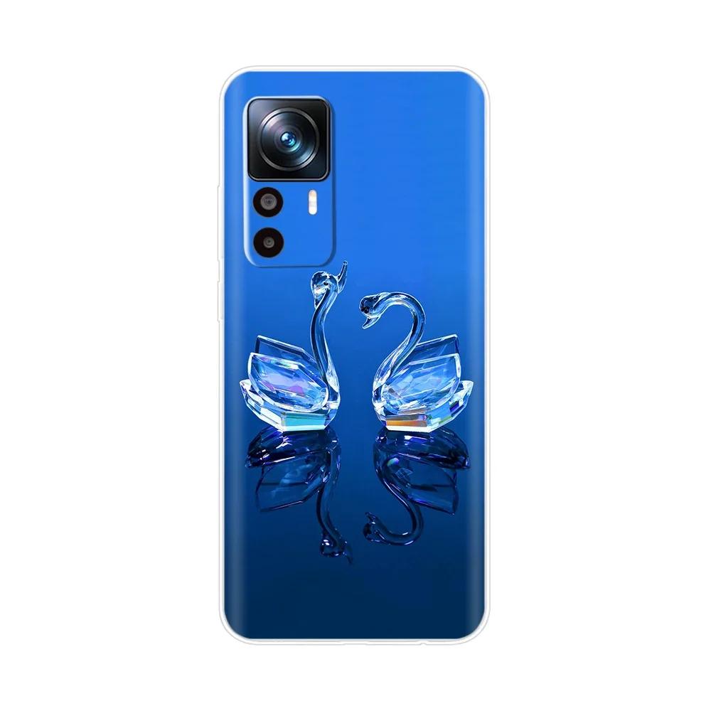 Чехол для Xiaomi 12T Pro Силиконовый Модный Расписной Мягкий Чехол для Телефона Для Xiaomi 12T Чехол Задняя Крышка Для Xiomi Mi 12T Pro 12 T Бампер