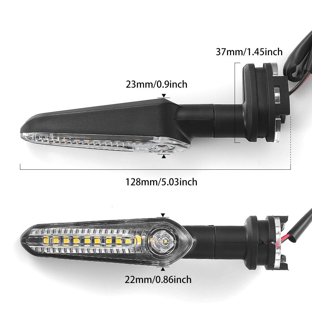 Светодиодный указатель поворота MT07 MT09 Для Yamaha YZF R6 R1 R3 R7 R9 R15 MT07 MT09 T7 TRACER 700 900 9/GT XSR 700 XJ6 FZ1