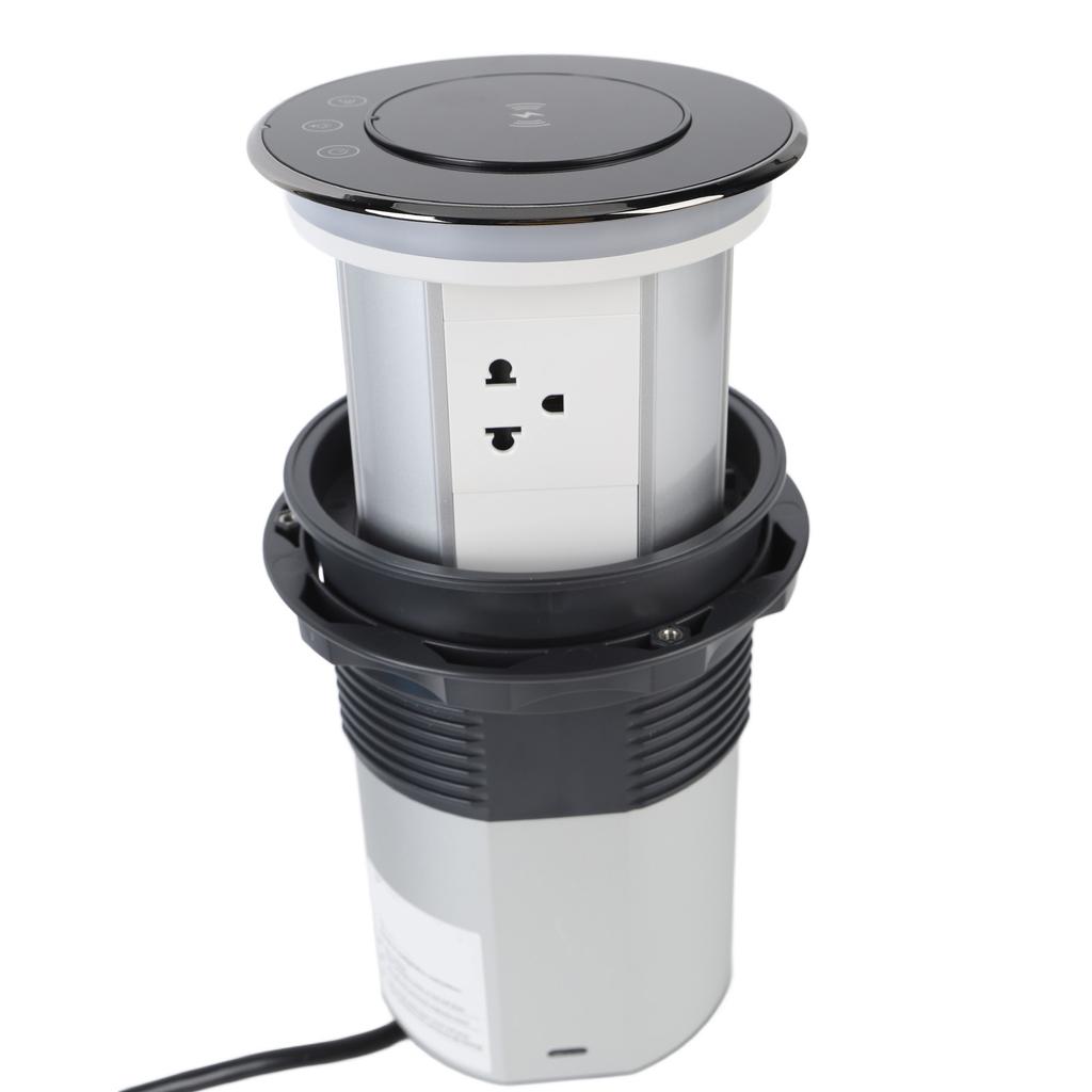 Автоматическая выдвижная розетка с сенсорным управлением WiFi, интеллектуальный выдвижной удлинитель с 3 розетками