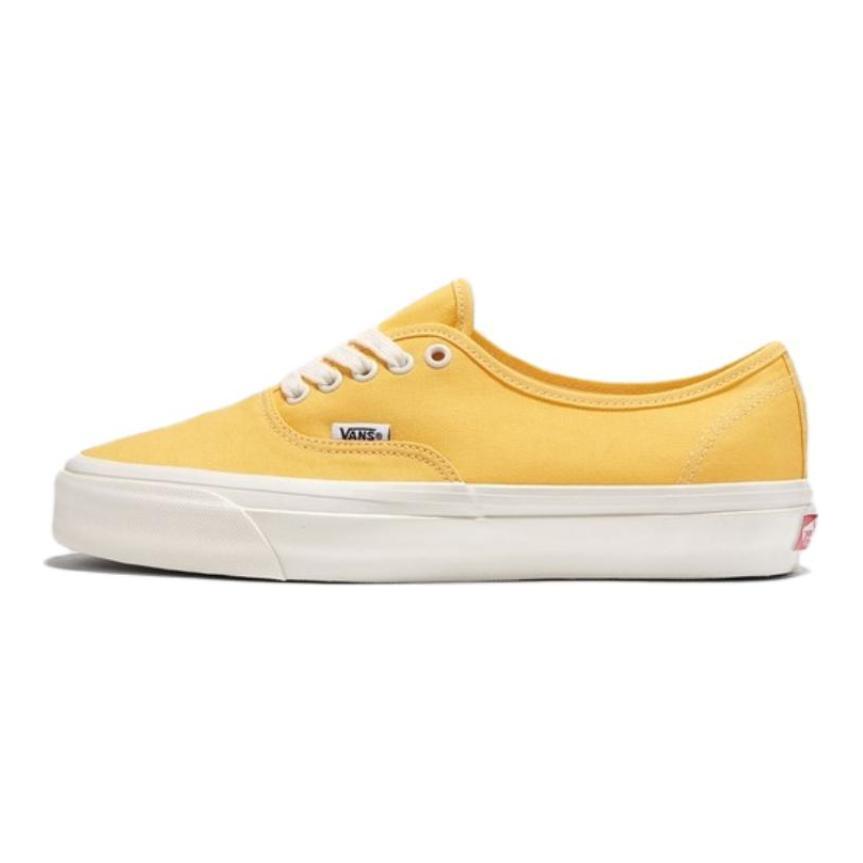 Vans MTE Authentic Переиздание 44 Износостойкие Низкие кеды для скейтборда Унисекс Желтые кроссовки VN000CW2YWZ1