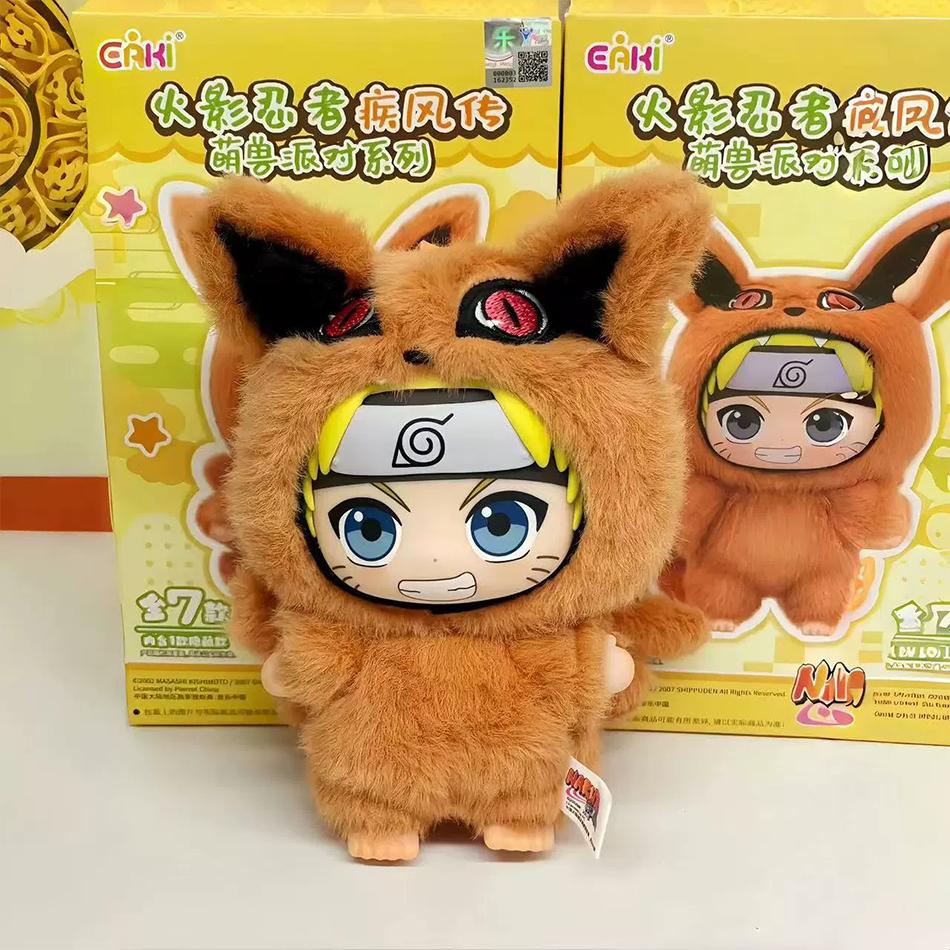 High Quality Naruto Blind Box Shippuden Party Series Uzumaki Stuffed Shippuden Plush FigureToy Collection Christmas Kid Gift 1:1