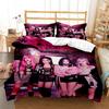 Home Textile Digital Printing Bedding Kpop Combination Blackpink Three-Piece Set