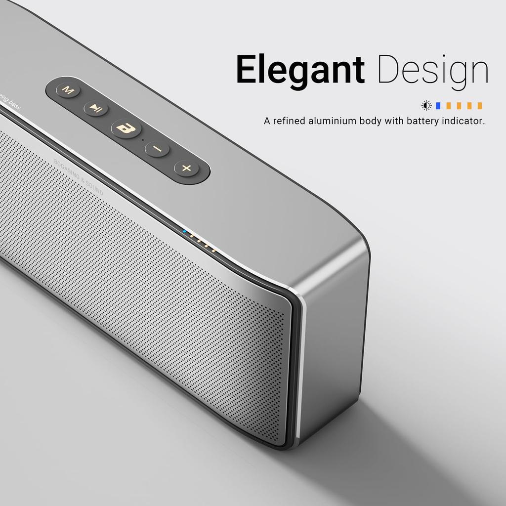 BOGASING S8 Pro Max Портативная беспроводная Bluetooth-колонка с мощным Hi-Fi звуком, громкая, с глубокими басами, полностью беспроводная, стерео, поддержка USB и карт памяти TF