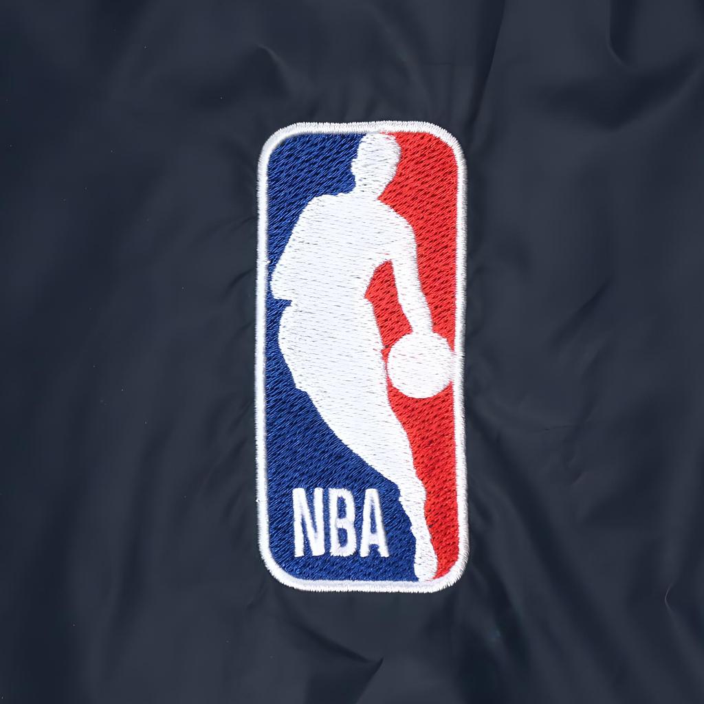 Nike Тканая бейсбольная куртка NBA Courtside Los Angeles Lakers, мужская верхняя одежда, черная CN1441-010
