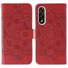 For OnePlus Ace 5 Ultra 5G/Nord 5 5G Case PU Leather Mandala Imprinted Design Wallet Phone Cover