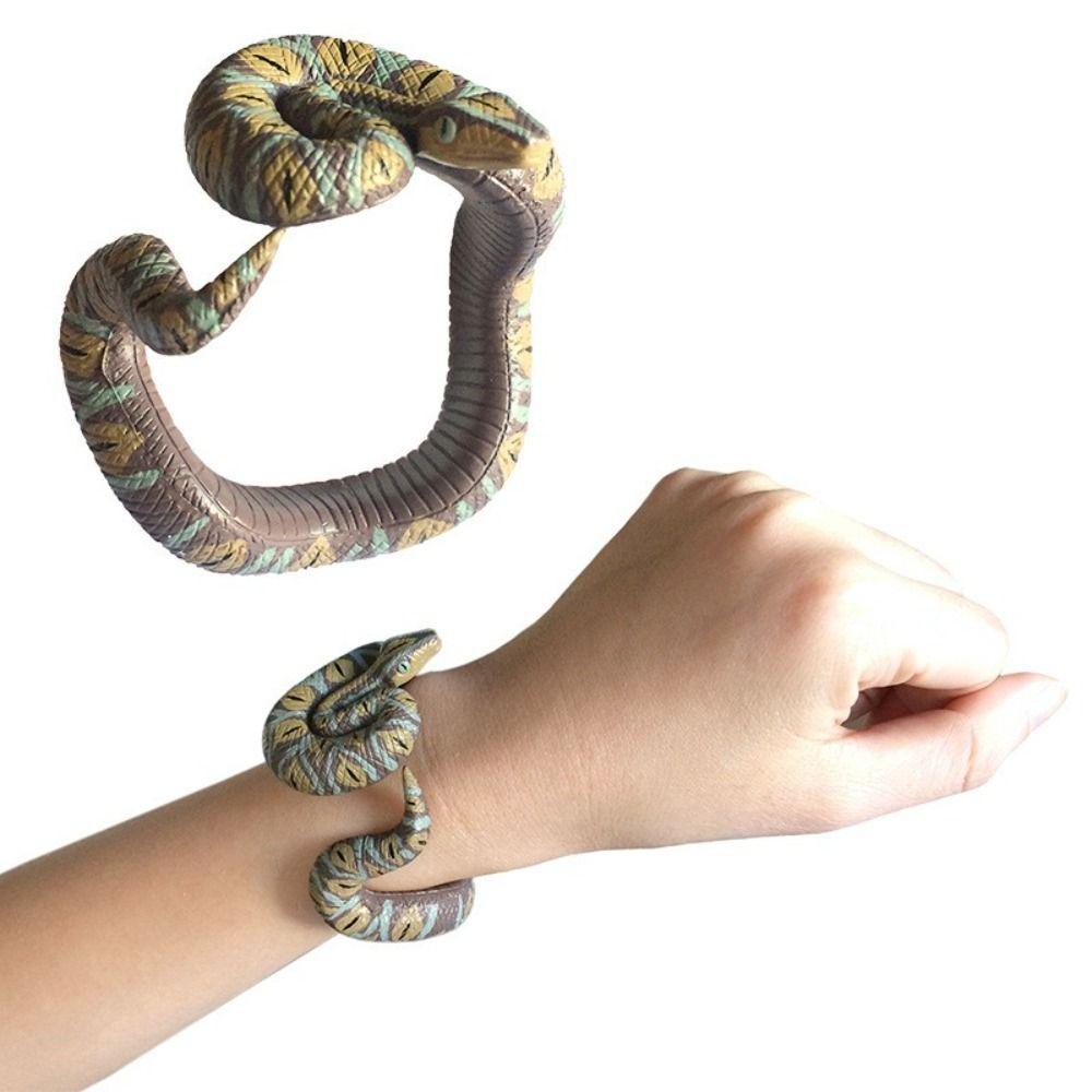 Boys Girls Funny Fun Prank Animal Model Python Snake Tricky Simulation Animal Model Simulation Snake Gift For Friends