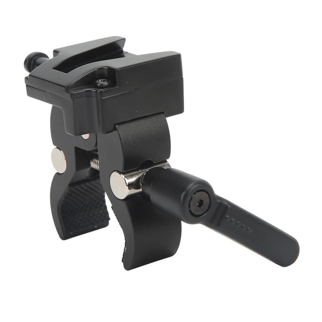 V Lock Battery Adapter with Crab Clamp Aluminum Alloy Mount Accessories for Tripod Light Stand Rod