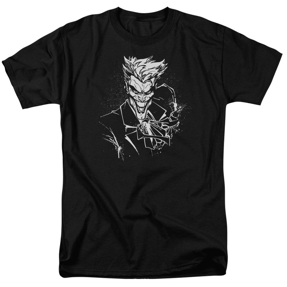 Batman Joker's Splatter Smile T-Shirt Sizes S-3X NEW