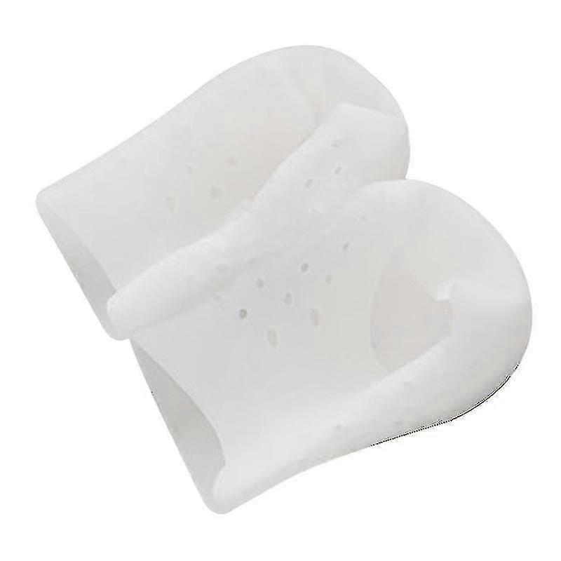 5cm Height Increase Heels Sleeves Gel Heel Height Invisible(2pcs,white