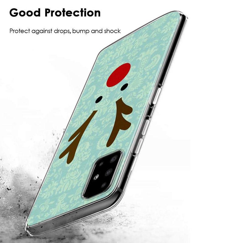 Подарки на Новый год Рождество для Samsung Galaxy A01 A11 A12 A22 A21S A31 A41 A42 A51 A71 A32 A52 A72 A02S Мягкий чехол для телефона