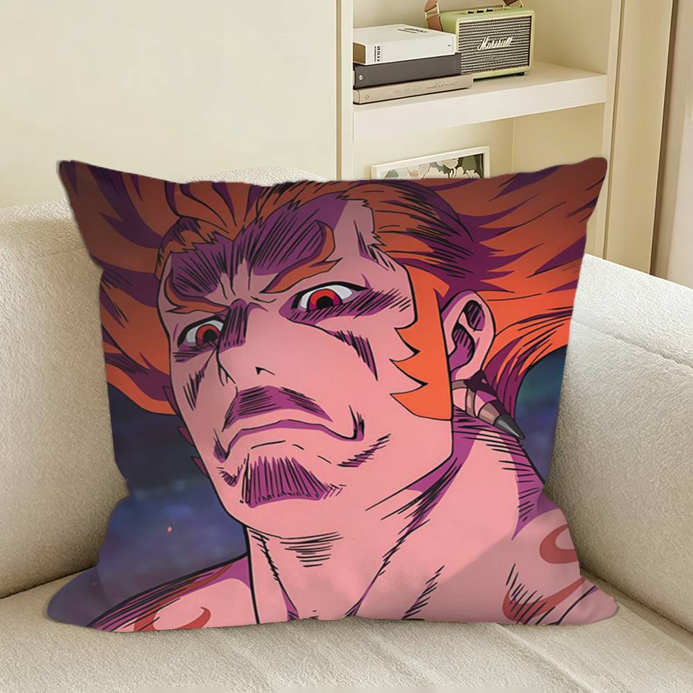 Bucchigiri Anime SSenya Square Sofa Pillow Cover Solid Color Living Room Home Decor Cushion Case