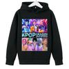 K-pop Охотники на демонов Huntrix Толстовки Пуловер Для девочек Для мальчиков Мультяшная толстовка с капюшоном Модная повседневная одежда для девочек Детская одежда
