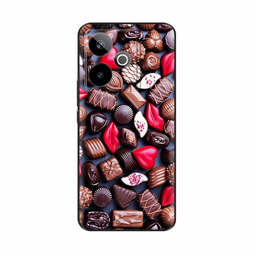 Чехол для Realme GT7 GT 7T RMX5061 Чехол с рисунком кошки Мягкий силиконовый чехол для телефона Для Realme GT 7T GT7 Pro RealmeGT 7 Pro Fundas Etui