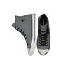 Converse Chuck Taylor All Star Светоотражающая ткань Hi-Vis Винтажные Противоскользящие Прочные Высокие Кеды для Скейтбординга Унисекс Кроссовки Серый 169602C