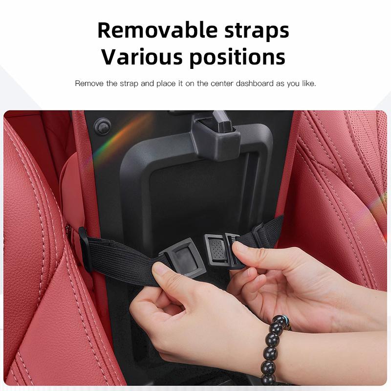 Car Tissue Box Quality Leather Auto Paper Towel Storage Bag For Ford ST Line Focus Mustang Fiesta Puma Ranger Kuga MK7 MAX F150 APX1