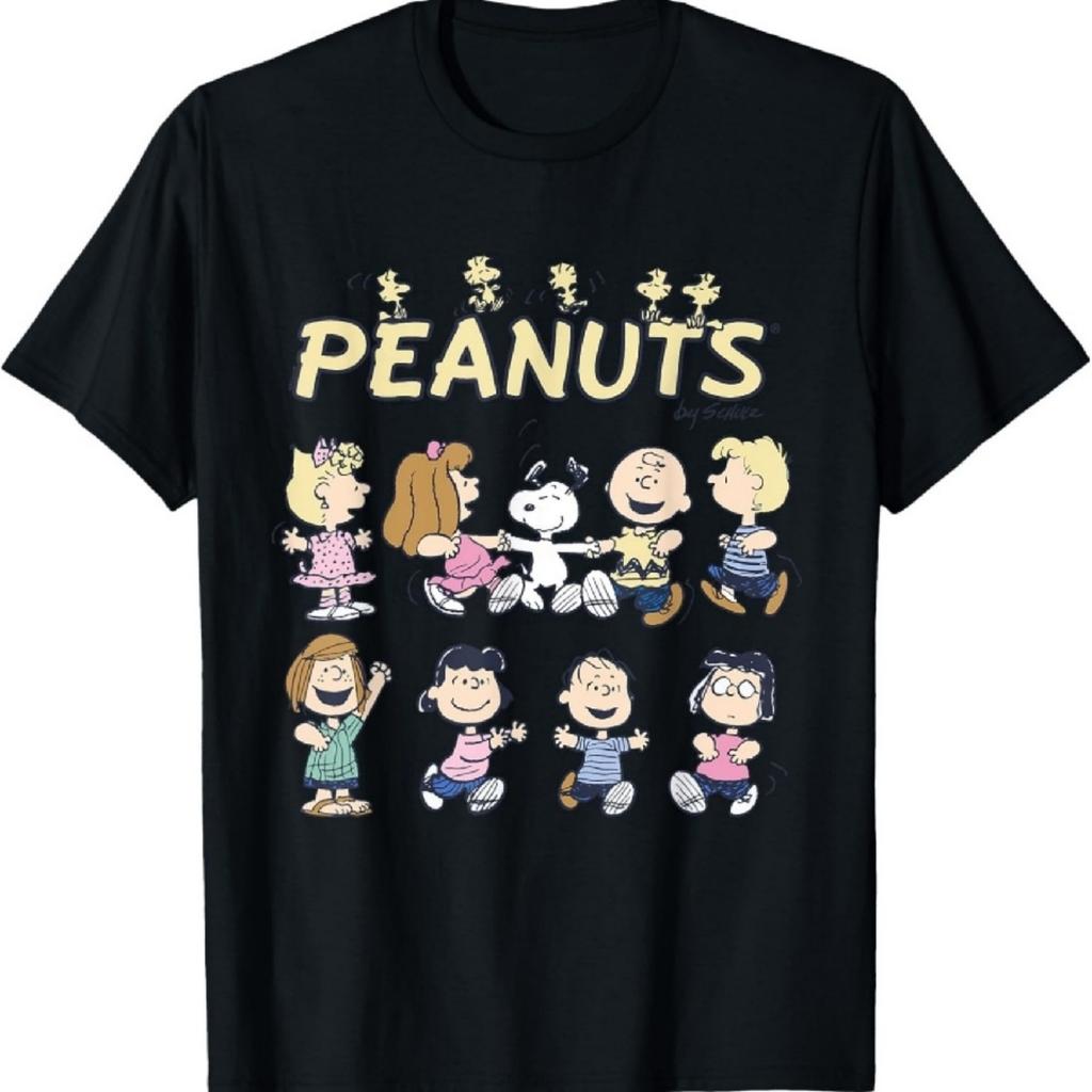 Снупи и друзья из Peanuts танцуют, Футболка с коротким рукавом