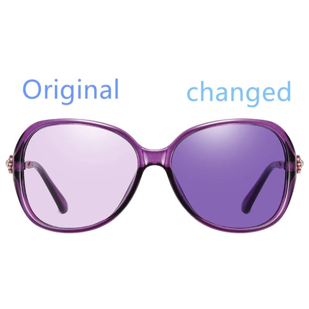 2024 фотохромные солнцезащитные очки женские поляризационные очки-хамелеоны тонированные очки для вождения антибликовые солнцезащитные очки lunette Soleil Femme