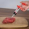 Turkey Syringe Food Grade PP Stainless Steel Needles Spice Syringe Set BBQ Meat Flavor Injector Kitchen Sauce Marinade Syringe