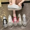 2024 Кроссовки Толстая подошва Повседневные ПУ Балетки для ходьбы Обувь на толстой подошве Женские кроссовки