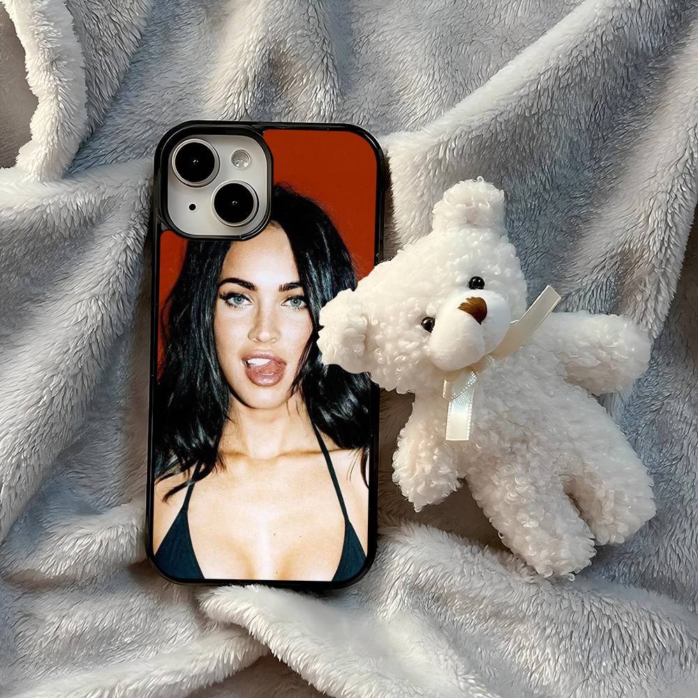 Чехол для телефона Jennifer's Body Меган Фокс Черный Силиконовый Жесткий Пластик Для Iphone 17 Air 16 15 14 13 12 11 Pro Max PC+TPU Чехол
