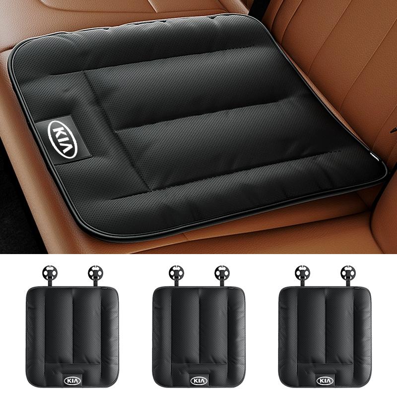 Car Seat Cushion Leather Air Hole Pad Seat Protector Cover Accessories For KIA Rio K5 Sportage Ceed Sorento Picanto Stinger Opti YB1