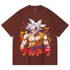 230 Gsm 100% Cotton Dragon Ball V11 Goku Ultra Print Unisex Heavy Cotton T Shirt