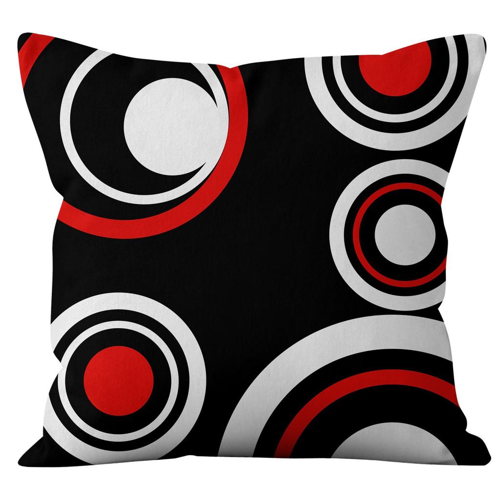 Персонализированная Модная Геометрическая Абстрактная Короткая Плюшевая Наволочка Домашняя Подушка Чехол для Подушки