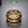 Восьмиугольная стеклянная пепельница Fumade